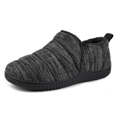 RockDove Men's Damien Quilted Faux Fur Lined Bootie Slipper.