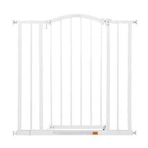 BestMassage Expandable Dog Gate with One-Hand Release & Auto-Close for Kitchen Stair and Doorways - 1 of 4
