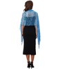 INSPIRE CHIC Women's Sequin Shawls and Wraps for Evening Dresses Fringed Sparkly Scarf 1Pc - 2 of 4