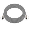 Monoprice Premium S/PDIF (Toslink) Digital Optical Audio Cable - Silver - 25 Feet | Heavy Duty Mesh Jacket, Metal Connector Heads, For Play Station, - 3 of 4