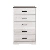 Prepac 27.50" Wide Rustic Ridge 5 Drawer Dresser - 3 of 4