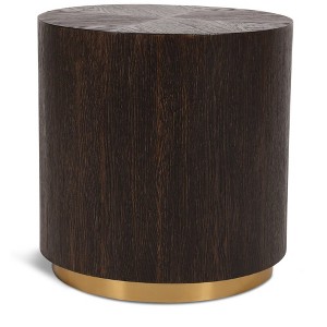 Meridian Furniture,Nile Brown Oak End Table - 1 of 4