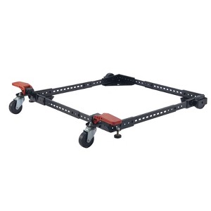 VEVOR Mobile Base, 500 lbs Weight Capacity, Adjustable from 12" x 12" to 36" x 36", Heavy Duty Universal Mobile Base Stand with Swivel Wheels, Black - 1 of 4
