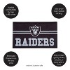 Evergreen NFL Las Vegas Raiders Embossed Mat Cross Hatch Indoor and Outdoor Doormat - 3 of 4