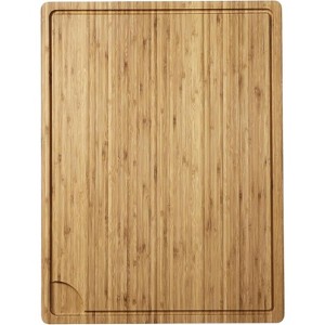 Extra Large Bamboo Cutting Board for Kitchen, Chopping Board with Juice Groove & Handles, Over Sink Cutting Board for Meat Vegetables Fruit - 1 of 4