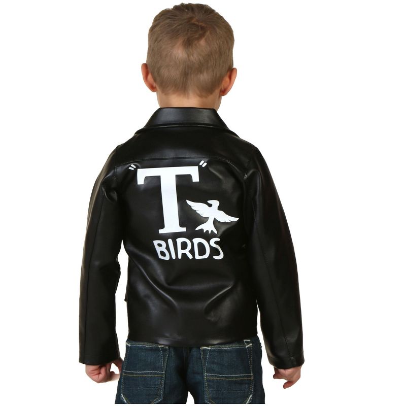 HalloweenCostumes.com Toddler Grease T-Birds Jacket Costume., 3 of 4