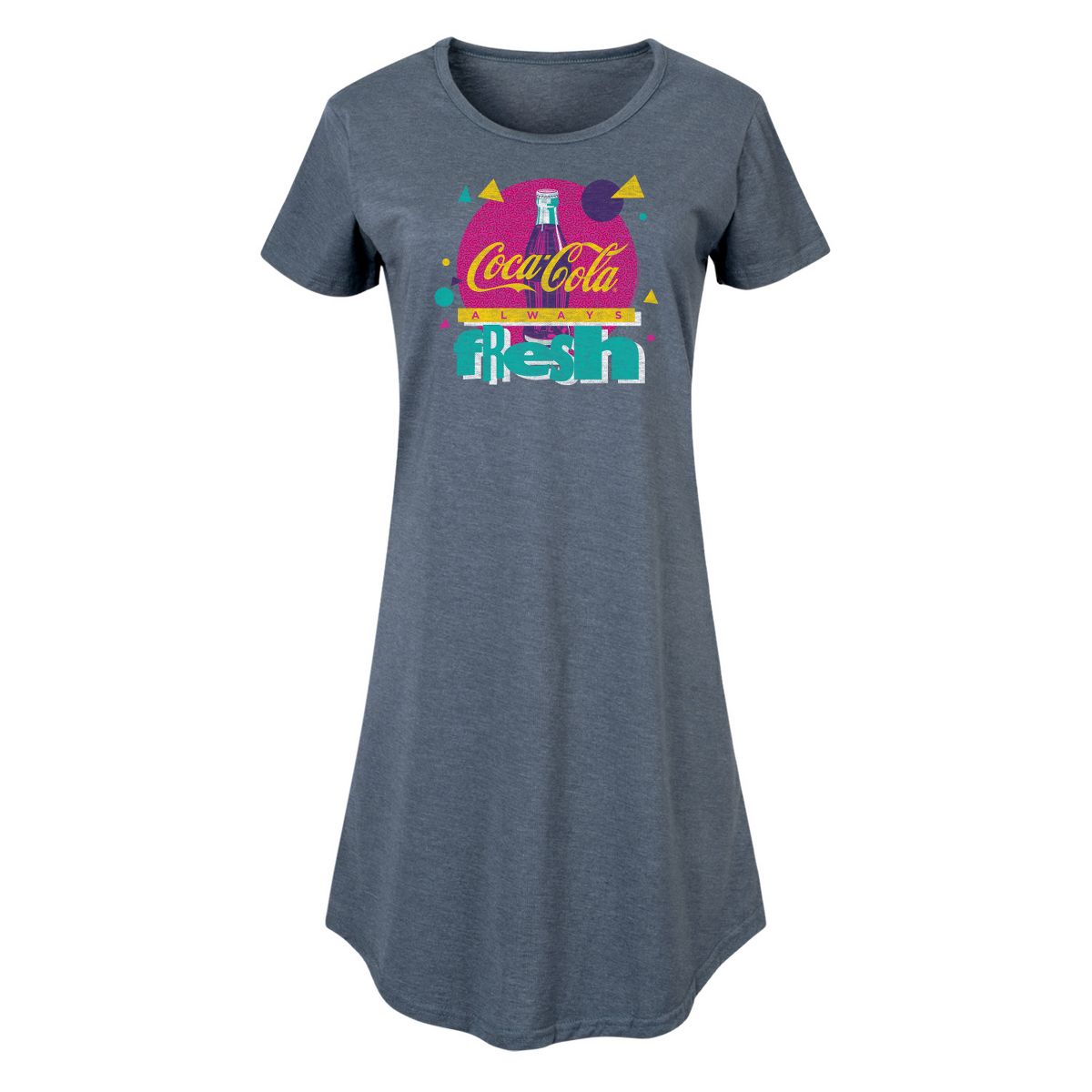 Women's - Coca-Cola - 90's Retro Graphic T-shirt Dress