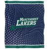 Mercyhurst University Logo Dots Silky Touch Blanket White 50x60 - 2 of 4