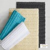 Handmade 100% Cotton Chenille Chain Stitch Rug 5'x8' - Non-Slip Floor Mat - 4 of 4