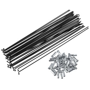Unique Bargains Bicycle Steel Spokes 36 Pcs - 1 of 4