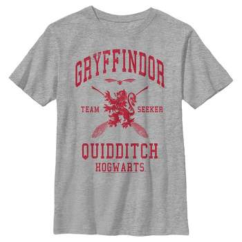 Boy's Harry Potter Gryffindor Quidditch Team Seeker T-Shirt