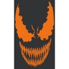 Women's Marvel Halloween Venom Scary Face Costume Racerback Tank Top - 2 of 4