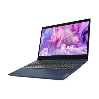 Lenovo Ideapad 3 15.6" HD Touch Laptop Intel Core i5-10210U 8GB RAM 256GB SSD Abyss Blue - 10th Gen i5-10210U Quad-core - Up to 7.5 hr battery life