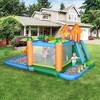 Dexmalle Tropical Inflatable Water Slide Summer Theme Jumping Castle - 2 of 4