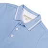 Hope & Henry Boys' Organic Short Sleeve Knit Pique Polo Shirt, Infant - 2 of 4