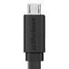 cellhelmet® Charge and Sync 3-Ft. USB-A to Micro USB Flat Cable in Black, Size: 3 Ft. - 2 of 4