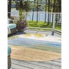 Unique Loom    Outdoor Coastal Provincetown Area Rug - 3 of 4