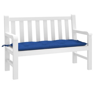 vidaXL Garden Bench Cushion Blue 47.2"x19.7"x2.8" Oxford Fabric