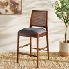 Reinhardt Rattan Counter Stool - BST8800 - Safavieh - 3 of 4