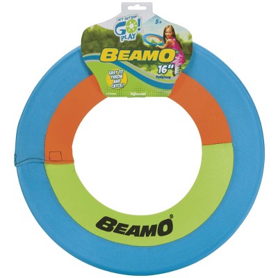 Toysmith: Get Outside Go! Mini Beamo 16" Flying Hoop (Colors May Vary)