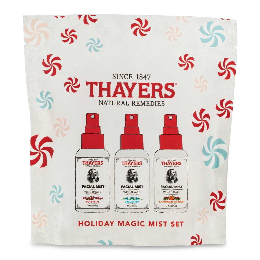 Thayer's Holiday Magic Mist Facial Treatment Set - 3ct/3 fl oz each