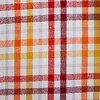 tagltd Set of 2 Heirloom Tomato Print with Coordinaton Plum and Yellow Plaid Cotton   Kitchen Dishtowels 26L x 18W in. - 3 of 3