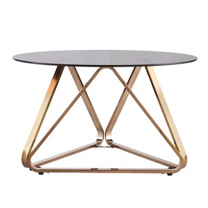 Stondon Round Cocktail Table - CK1131300 - Champagne - SEI - 1 of 4