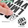 Unique Bargains Vinyl Self Adhesive Waterproof Durable Mailbox Numbers Stickers 8 Sheets - image 2 of 4