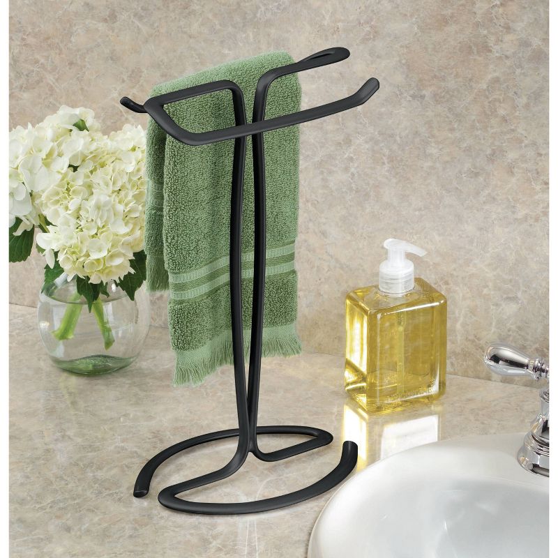 Axis Metal Hand Towel Holder - iDESIGN, 5 of 8