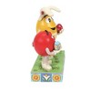 Jim Shore 6.25 In An Egg-Cellent Hunt M&M's Red & Yellow Characters Figurines - 4 of 4