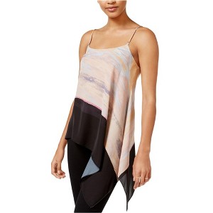 Rachel Roy Womens Printed Asymmetrical Tank Top - 1 of 1