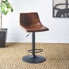 Aelin Adjustable Bar Stool - BST7510 - Brown/Black - Safavieh - 2 of 4