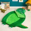 Joyfy Kids Sleeping Bag Toddler Nap Mat w/Pillow & Blanket 60" x 39" for  Ages 3+ Soft Plush Sleeping Mat for Preschool Kindergarten Daycare Sleepover - 2 of 4