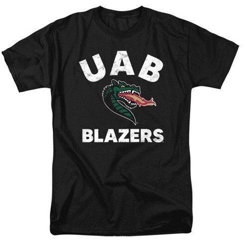 University of Alabama at Birmingham Official Blazers Logo Adult T-Shirt, Black - image 1 of 4