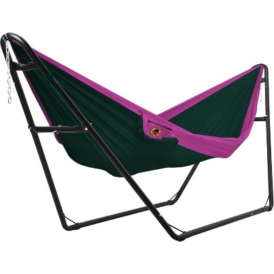 Universal 2 Person Hammock Stand Only, 550 LBS Capacity Heavy Duty Steel Hammock Frame, Fits 9 to 14 Ft Hammocks,Rack for Outside Indoor Outdoor