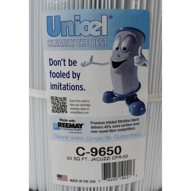 Unicel C-9650 Spa Replacement Filter Cartridge CFR 50 Sq Ft PJ50 FC-1460, 4 of 7