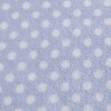 50"x60" LA Kids' Pokey Polka Dot Ultra Soft Plush Throw Blanket Purple - Laura Ashley: Cozy Fleece, CPSIA Safe - 4 of 4