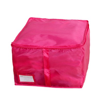 Unique Bargains Clothes Coats Bed Sheets Quilt Duvet Folding Zippered Storage Bag