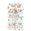 Hudson Baby Infant Boy Cotton Flannel Receiving Blankets Bundle, Boy Woodland Pals, One Size - 2 of 4