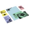 Astrobrights Astrodesigns 65 lb. Paper 8.5" x 11" Assorted Pastel Colors 50 Sheets/Pack (91803) - 4 of 4