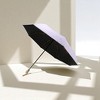 Unique Bargains Umbrella Manual Eight-Bone Double-Bone Heart Hot Stamping-Lilac-Sunscreen Impact Cloth 37.40"x26.77" 1 Pcs - 2 of 4