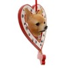 Kurt S. Adler 4.5 Inch Dog In Heart W/ Bone Canine Best Friend Tree Ornaments - 2 of 2