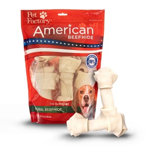 Pet Factory American Beefhide Bone - 12", 1 Count - 1 of 4