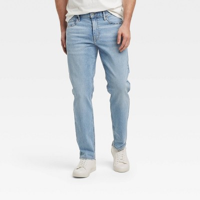 Men's Athletic Fit Jeans - Goodfellow & Co™ Light Blue