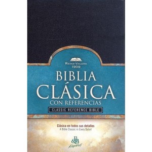 Classic Reference Bible-RV 1909 - by  B&h Español Editorial (Leather Bound) - 1 of 1
