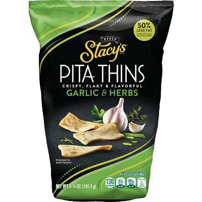 Stacys Pita Chips Garlic And Herbs - 6.75oz