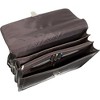 Amerileather Brown Savvy Leather Executive Briefcase – Sleek Professional Design with Full Leather Construction and Functional Interior - 2 of 4