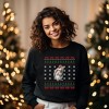 Simply Sage Market Women's Graphic Sweatshirt Ugly Sweater Squirrel - 2 of 3