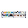 UNiPLAY Toy Organizer With Removable Storage Bins, Multi-Bin Organizer for Books, Building Blocks, School Materials, Toys with Baseplate Board Frame - 4 of 4