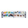 UNiPLAY Toy Organizer With Removable Storage Bins, Multi-Bin Organizer for Books, Building Blocks, School Materials, Toys with Baseplate Board Frame - image 4 of 4